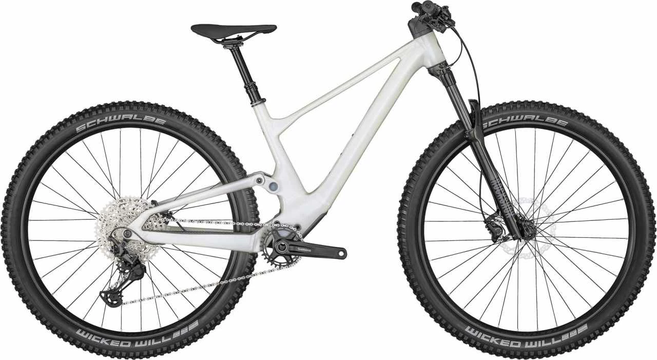 Scott Contessa Spark 930 Pearl Snow White / Chrome VTT Tout Suspendu Femme 3 Scott Contessa Spark 930 Pearl Snow White / Chrome VTT Tout Suspendu Femme