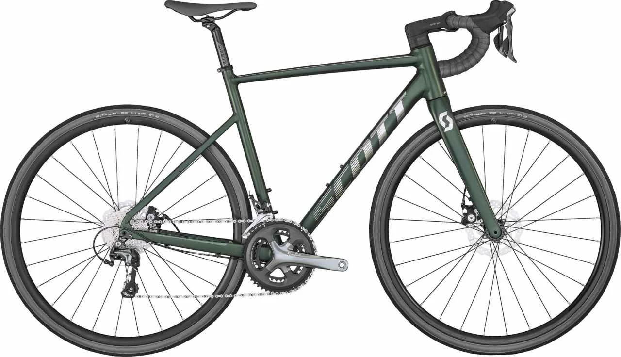 Scott Speedster 20 Wakame Green / Silver Brushed Vélo De Course En Aluminium Homme 3 Scott Speedster 20 Wakame Green / Silver Brushed Vélo De Course En Aluminium Homme