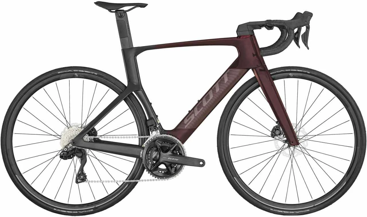 Scott Foil RC 30 Red Tint Carbon Vélo De Course En Carbone Homme 3 Scott Foil RC 30 Red Tint Carbon Vélo De Course En Carbone Homme