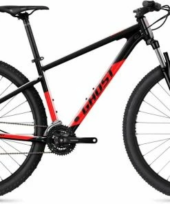 Ghost Kato 29 AL Black / Riot Red Glossy VTT Semi-rigide