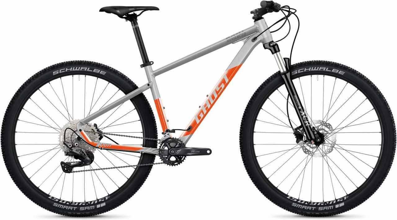 Ghost Kato Advanced 29 AL Light Grey / Dark Orange Matt / Glossy VTT Semi-rigide 3 Ghost Kato Advanced 29 AL Light Grey / Dark Orange Matt / Glossy VTT Semi-rigide