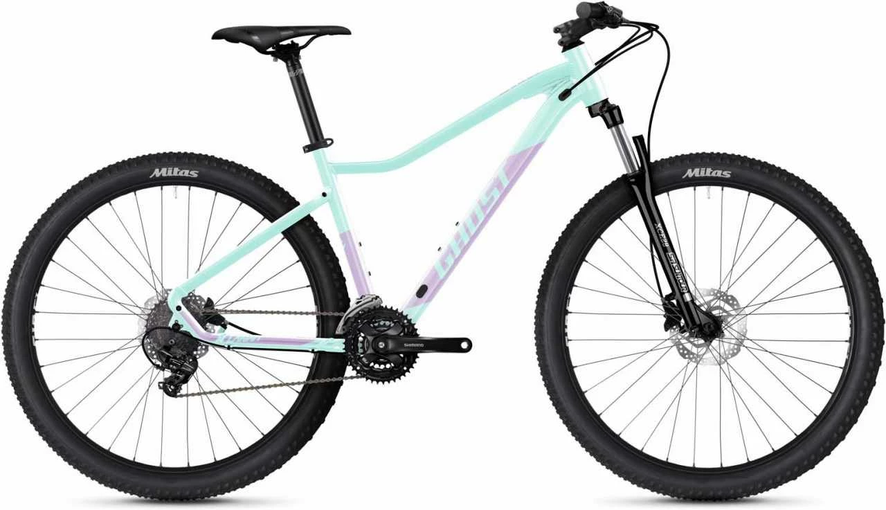 Ghost Lanao 27.5 AL Light Mint Pearl / Purple Pearl Glossy VTT Semi-rigide Femme 3 Ghost Lanao 27.5 AL Light Mint Pearl / Purple Pearl Glossy VTT Semi-rigide Femme