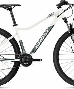 Ghost Lanao Essential 27.5 AL Pearl White / Green Bay Metallic Glossy / Matt VTT Semi-rigide Femme