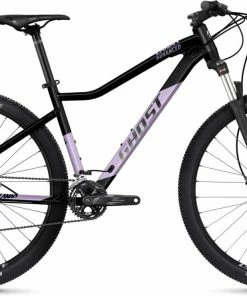 Ghost Lanao Advanced 27.5 AL Black / Pearl Purple Matt VTT Semi-rigide Femme