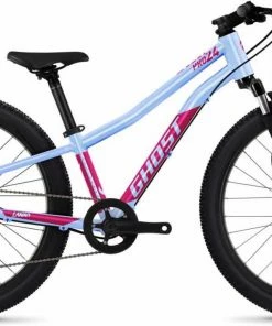 Ghost Lanao 24 Pro Baby Blue / Magenta Glossy Vélo Enfant 24 Pouces