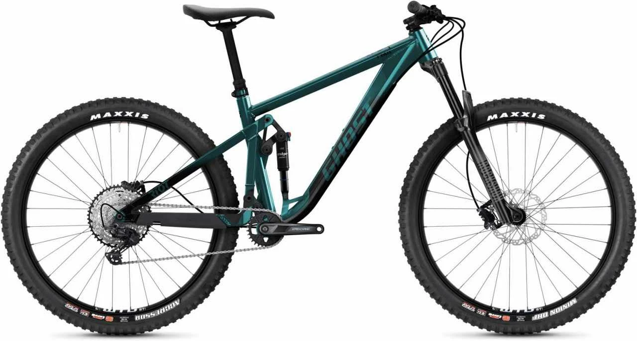 Ghost Riot Trail AL Dirty Blue Metallic / Black Glossy / Matt VTT Tout Suspendu 3 Ghost Riot Trail AL Dirty Blue Metallic / Black Glossy / Matt VTT Tout Suspendu