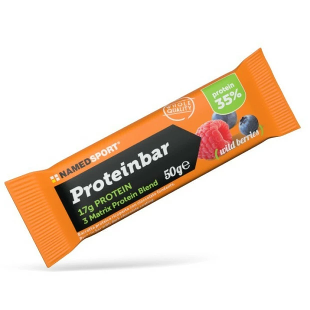 Named Sport Barre Energétique NamedSport Proteinbar Fruits Des Bois 50g 3 Named Sport Barre Energétique NamedSport Proteinbar Fruits Des Bois 50g