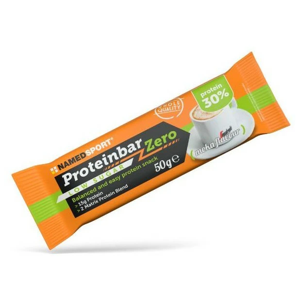Named Sport Barre Energétique NamedSport Proteinbar Zero Moka 50g 3 Named Sport Barre Energétique NamedSport Proteinbar Zero Moka 50g