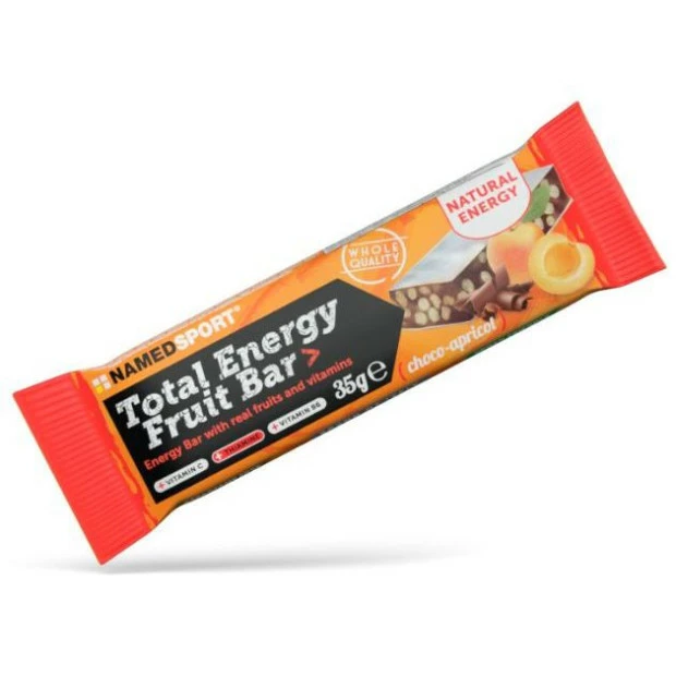 Named Sport Barre Energétique NamedSport Total Energy Fruit Chocolat/Abricot 35g 3 Named Sport Barre Energétique NamedSport Total Energy Fruit Chocolat/Abricot 35g