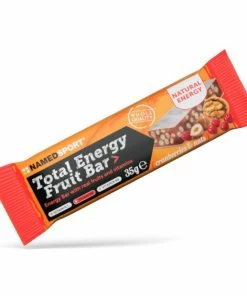 Named Sport Barre Energétique NamedSport Total Energy Fruit Cranberries/Fruits à Coque 35g