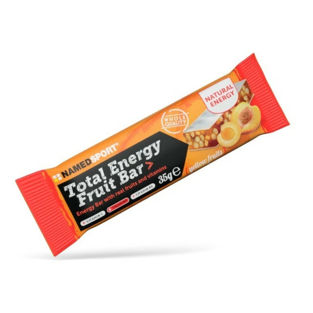 Named Sport Barre Energétique NamedSport Total Energy Fruit Fruits Jaunes 35g 3 Named Sport Barre Energétique NamedSport Total Energy Fruit Fruits Jaunes 35g