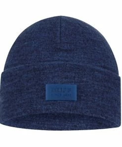 Bonnet Buff Merino Fleece Azure - Bleu