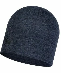 Bonnet Buff Midweight Laine Mérinos - Bleu Nuit