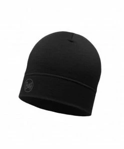 Bonnet Buff Original Laine Merinos - Solid Black