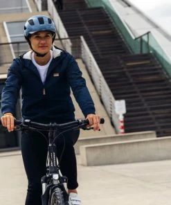 Casque Abus Hyban 2.0 - Blanc Polaire -Vélos Soldes 2023 casque abus hyban 20 blanc polaire 4