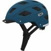 Casque Abus Hyban Bleu Pétrole -Vélos Soldes 2023 casque abus hyban bleu petrole