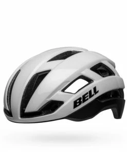 Casque Bell Falcon XR Led MIPS - Blanc Brillant/Noir Mat