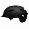 Casque Bell Hub - Noir Mat -Vélos Soldes 2023 casque bell hub noir mat