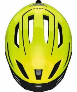 Casque Ville Abus Pedelec 2.0 MIPS Jaune Fluo -Vélos Soldes 2023 casque ville abus pedelec 20 mips jaune fluo 3