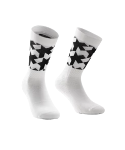 Chaussettes Assos Monogram_evo8 Blanc Saint