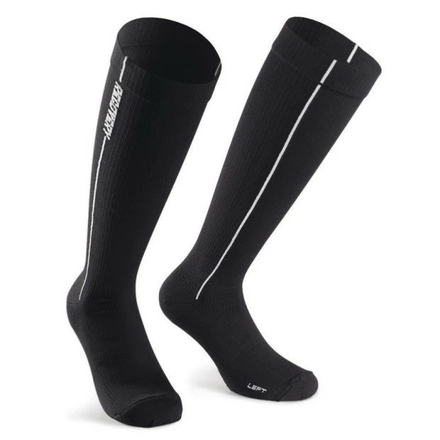 Chaussettes Assos Recovery Noir 3 Chaussettes Assos Recovery Noir