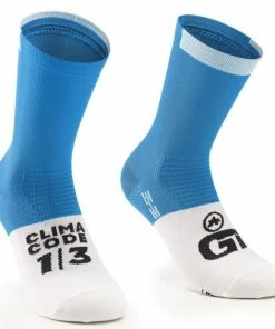 Chaussettes Eté Assos GT C2 16cm Bleu