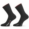 Chaussettes Eté Assos RSR Noir/Rouge -Vélos Soldes 2023 chaussettes ete assos rsr noir rouge