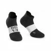 Chaussettes Eté Basses Assos Hot Summer Noir/Blanc -Vélos Soldes 2023 chaussettes ete basses assos hot summer noir blanc