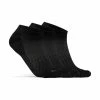 Chaussettes Eté Basses Craft Core Dry Footies Noir 3 Paires -Vélos Soldes 2023 chaussettes ete basses craft core dry noir 3 paires 1