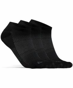 Chaussettes Eté Basses Craft Core Dry Footies Noir 3 Paires