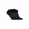 Chaussettes Eté Basses Craft Core Dry Shafless Noir 3 Paires -Vélos Soldes 2023 chaussettes ete basses craft core dry noir 3 paires