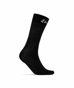 Chaussettes Eté Hautes Craft Core Endure Noir/Blanc