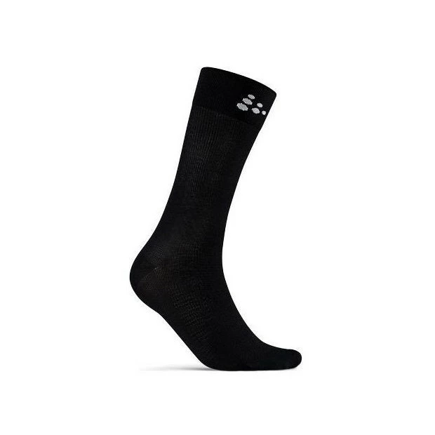 Chaussettes Eté Hautes Craft Core Endure Noir/Blanc 3 Chaussettes Eté Hautes Craft Core Endure Noir/Blanc
