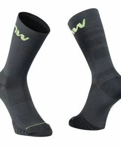 Chaussettes Eté Northwave Extreme Pro Noir/Jaune Fluo