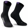 Chaussettes Femmes Assos Dyora RS Summer Noir/Violet -Vélos Soldes 2023 chaussettes femmes assos dyora rs summer noir violet