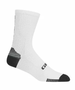 Chaussettes Giro HRC+ Grip Blanc/Noir