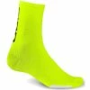 Chaussettes Giro HRC Team Jaune Fluo/Noir -Vélos Soldes 2023 chaussettes giro hrc team jaune fluo noir