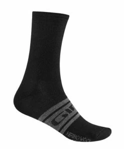 Chaussettes Giro Seasonal Merino Wool Noir/Gris