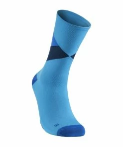 Chaussettes Hautes Mavic Graphic Bleu Diva