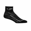 Chaussettes Icebreaker Hommes Run+ Light Mini - Noir -Vélos Soldes 2023 chaussettes icebreaker hommes run light mini noir