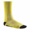 Chaussettes Longues Mavic Essential - Jaune -Vélos Soldes 2023 chaussettes longues mavic essential jaune