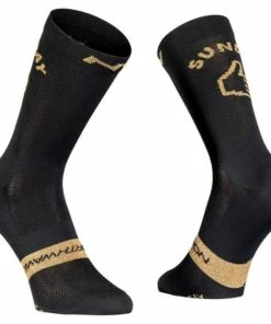 Chaussettes Northwave Sunday Monday Noir/Or