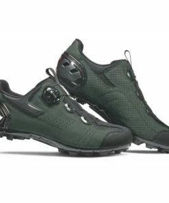 Chaussures Sidi Gravel Vert Foncé Mat