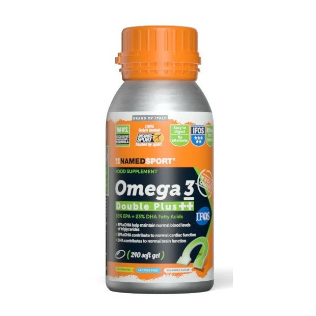 Named Sport Complément Alimentaire NamedSport Omega 3 Double Plus 240 Gélules 3 Named Sport Complément Alimentaire NamedSport Omega 3 Double Plus 240 Gélules