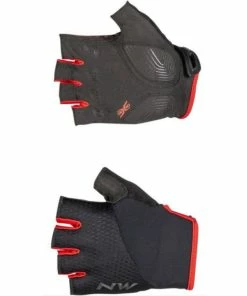 Gants Northwave Fast Noir/Rouge