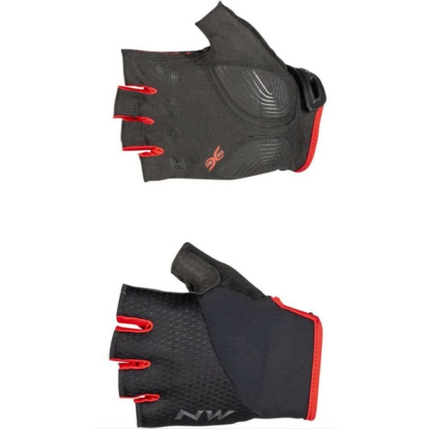 Gants Northwave Fast Noir/Rouge 3 Gants Northwave Fast Noir/Rouge