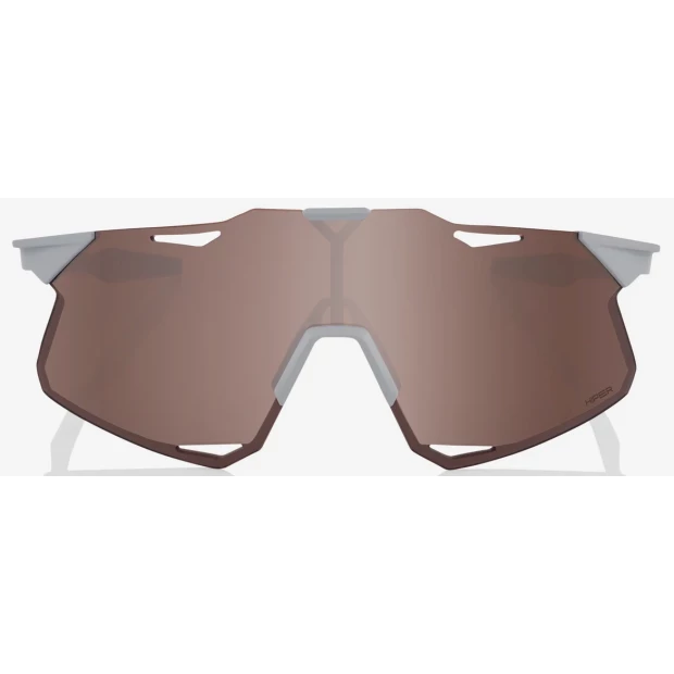 Lunettes 100% Hypercraft Gris Mat / Verres Miroir HiPER Rouge Argent 4 Lunettes 100% Hypercraft Gris Mat / Verres Miroir HiPER Rouge Argent – Image 2