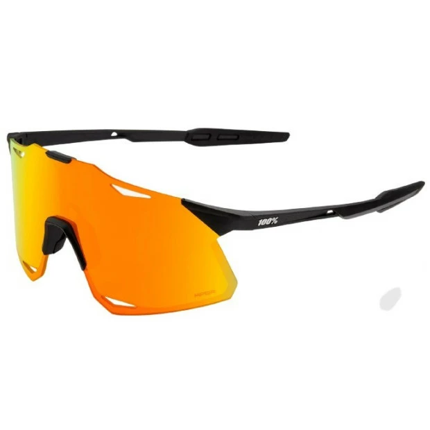 Lunettes 100% Hypercraft Noir Mat / Verres Miroir HiPER Rouge Multicouches 3 Lunettes 100% Hypercraft Noir Mat / Verres Miroir HiPER Rouge Multicouches