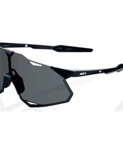 Lunettes 100% Hypercraft XS Noir Mat / Verres Gris Foncé
