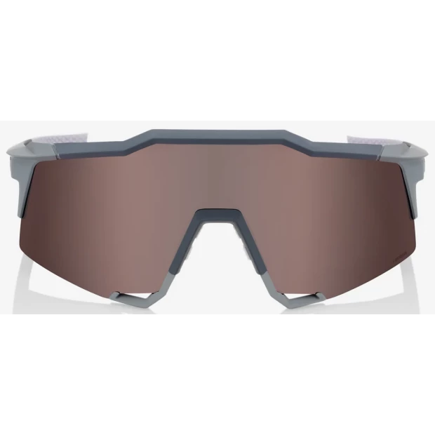 Lunettes 100% Speedcraft Gris Soft Tact / Verres Miroir HiPER Rouge Argent 4 Lunettes 100% Speedcraft Gris Soft Tact / Verres Miroir HiPER Rouge Argent - Image 2